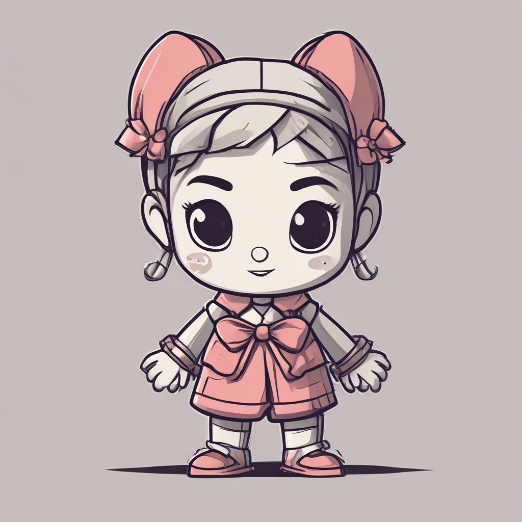 Character 3 with a bow